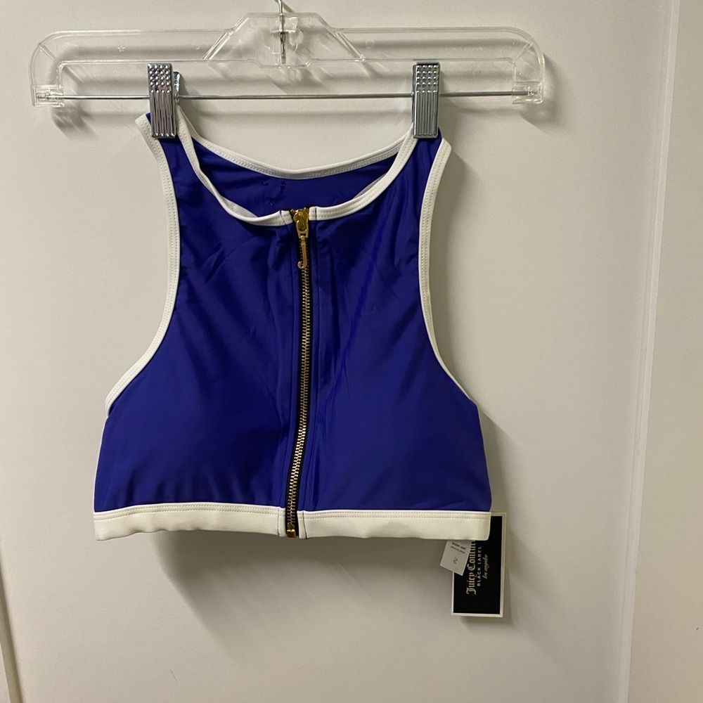 NWT juicy couture blue bikini (top&bottom)